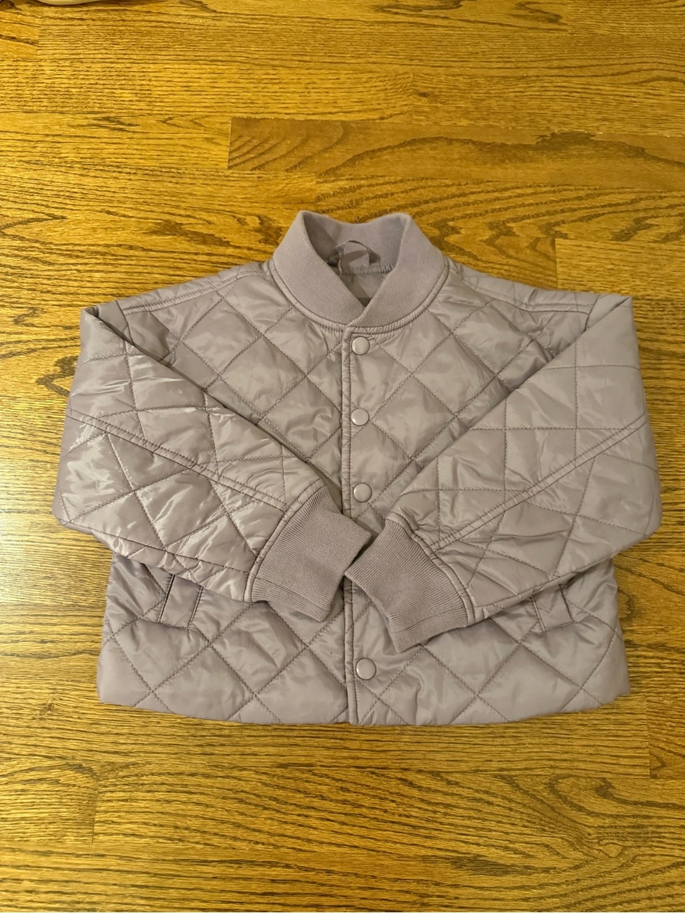 NEW Gap Purple Quilted Bomber Jacket 4-5 Years
